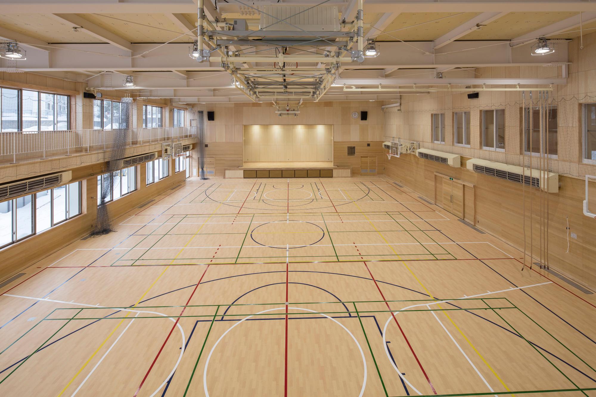 こどまり学園体育館