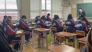 授業参観1年2組