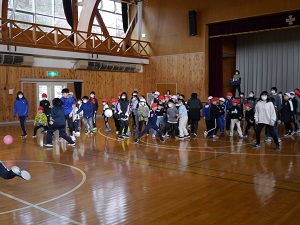 全校ドッジボール1