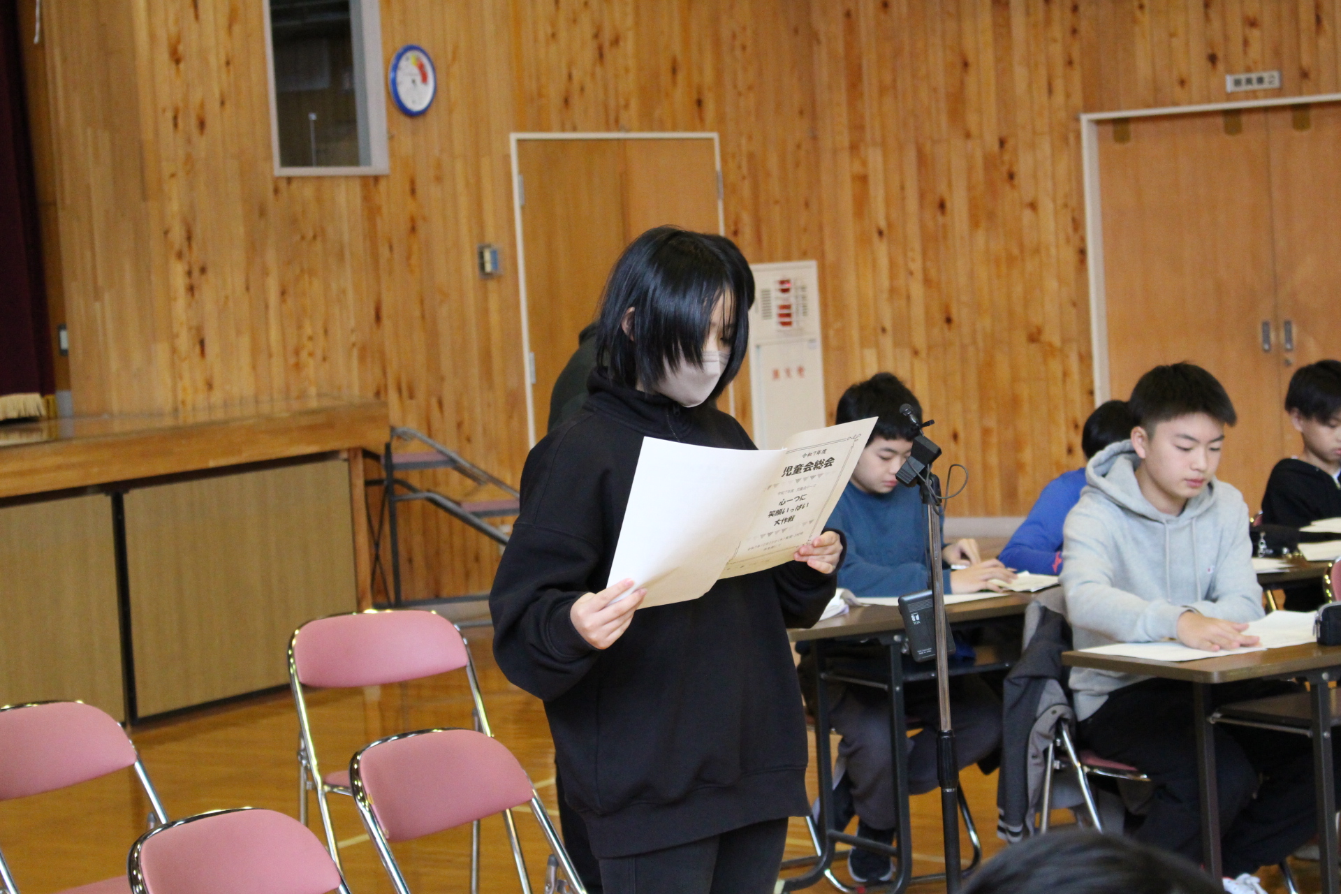 児童会総会2