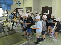上下水道課見学