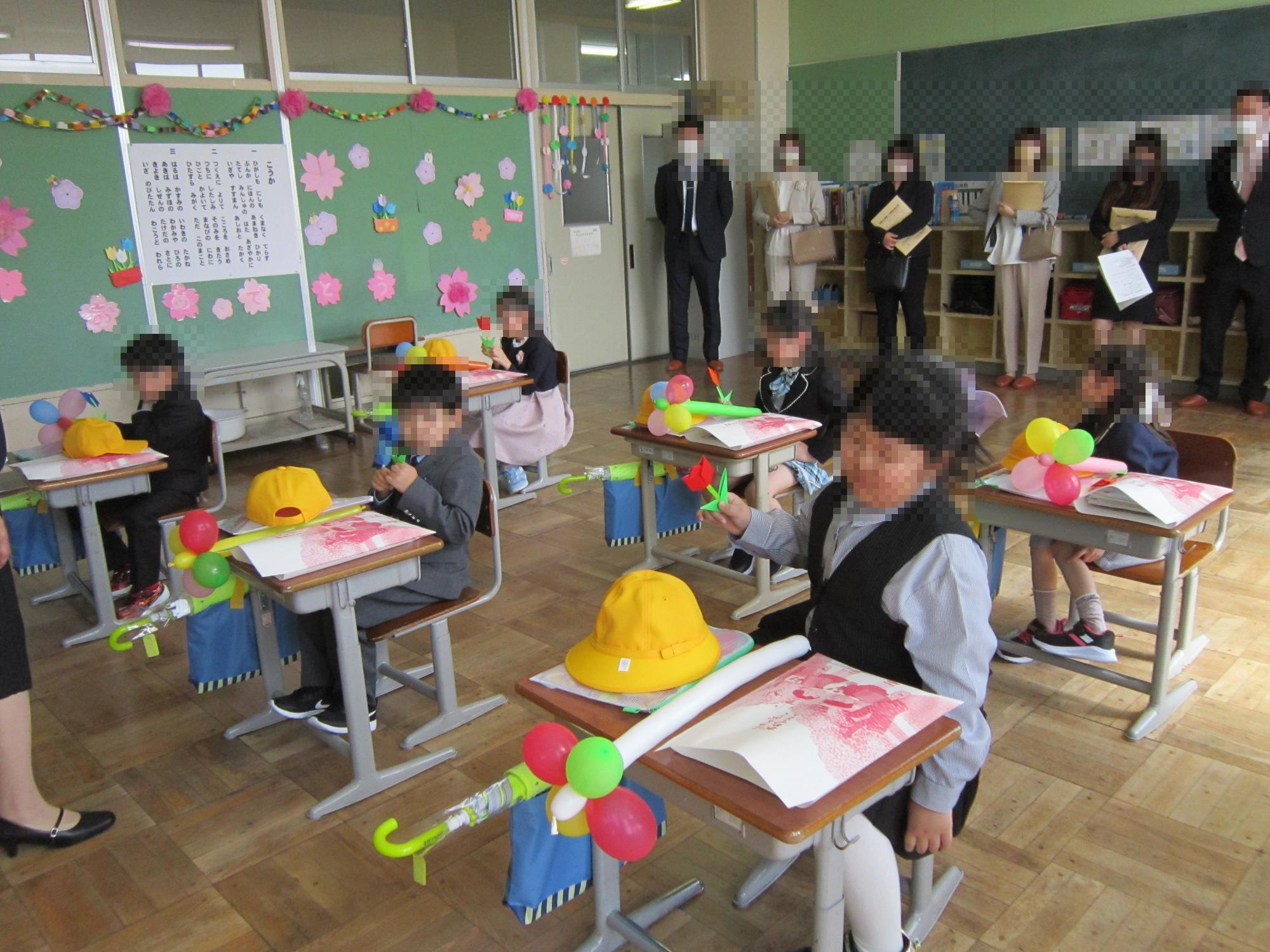 教室での様子