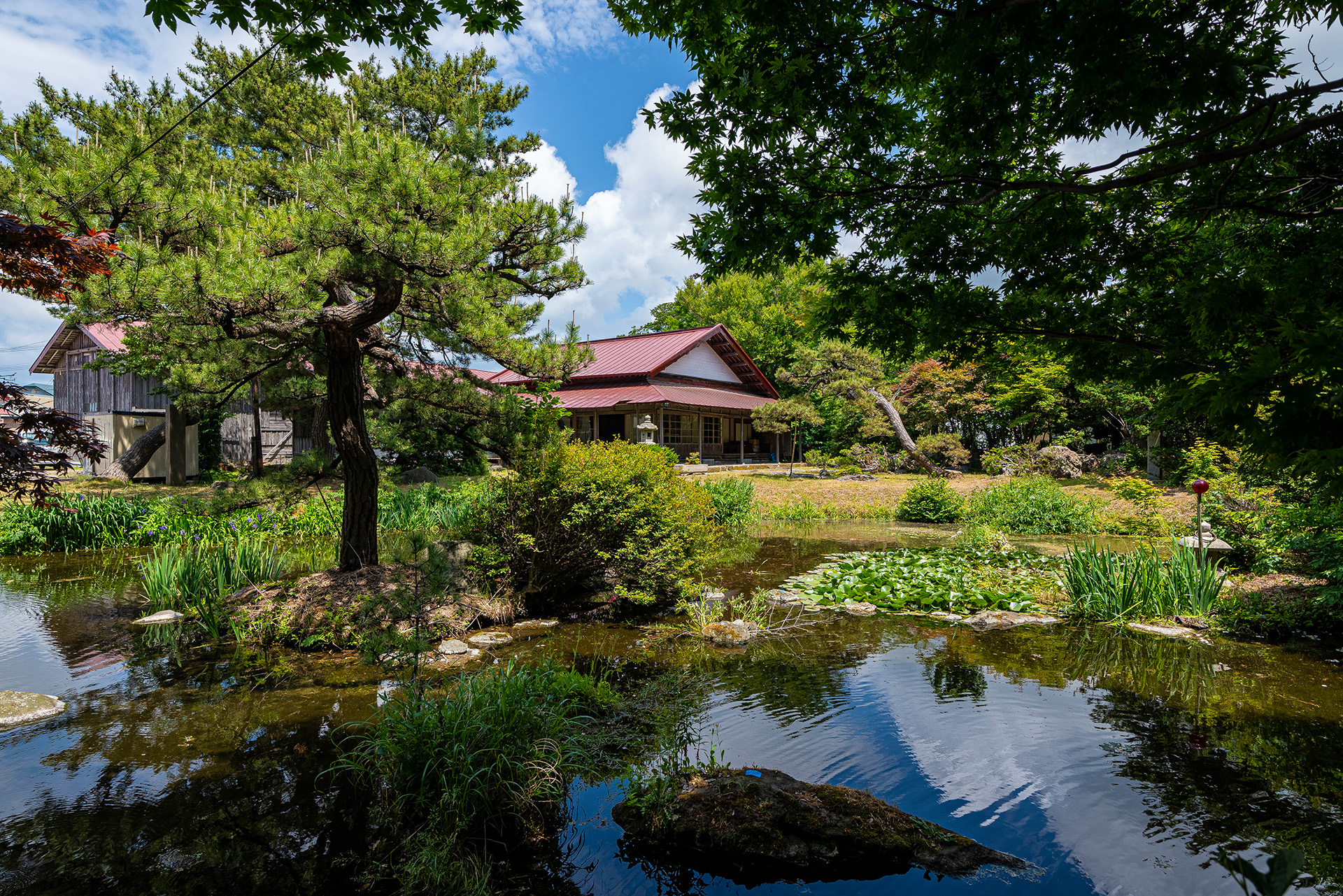 宮越家 離れ/庭園 奥津軽屈指の名庭園